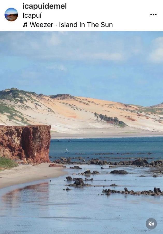 Sua Casinha De Ferias Em Icapui E Tibau Villa Exterior photo
